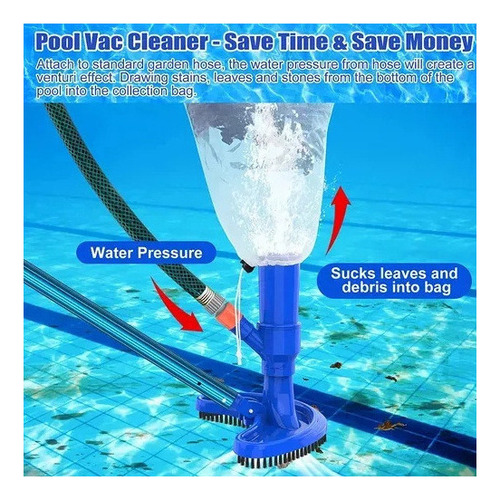 Aspirador De Piscina Con Escoba Limpiadora 5 En 2024 A