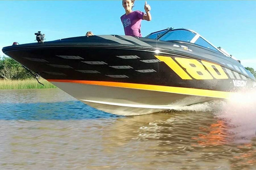 Lancha Vision 180 Open Full Deluxe C/ Mercury 115hp 4t 0hs