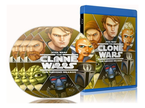 Star Wars : The Clone Wars - Serie Completa Bluray