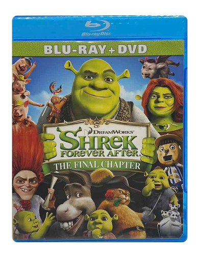 Shrek 4 Forever After The Final Chapter Película Bluray (Usado)