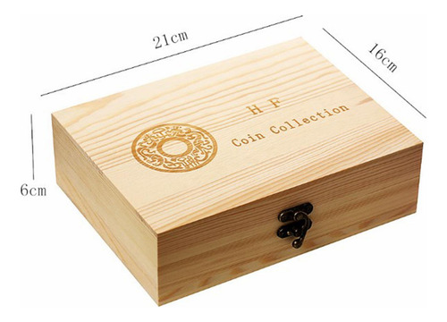 30 Uds. Caja De Almacenamiento De Madera Para Colección De