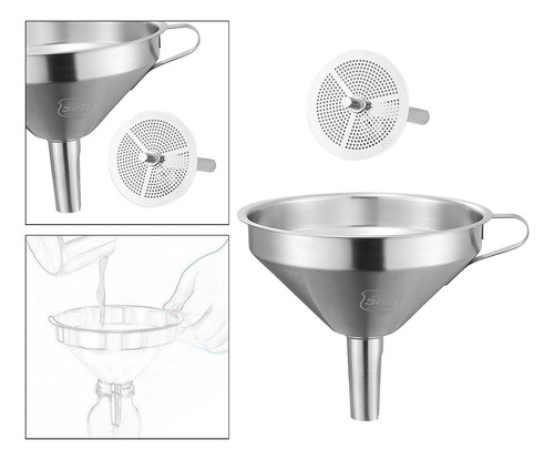 Embudos De Cocina Con Filtro Desmontable Para Transferencia