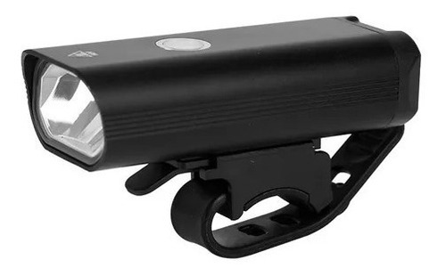 Farol Lanterna Bike Mtb Speed Usb 400 Lúmens Cor Preto