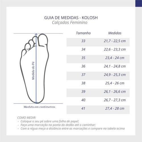 Tênis Feminino Casual Calce Fácil Kolosh