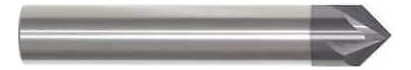 Zoro Select 209-084250b Chamfer End Mill,1/4 In. Dia,car Aad