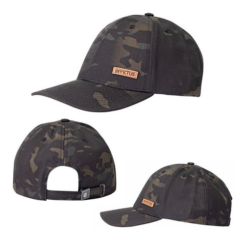 Imagem 2 de 5 de Boné Tático Contractor 2.0 Invictus Ripstop Multicam Black