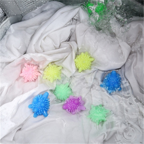 A Polka Dot Spheres For Washing Clothes In The Washing