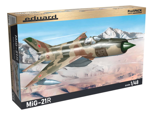 Eduard Models Mig-21r Profipack Avion