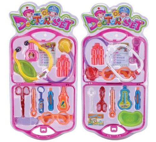 Set Doctor Estetoscopio Juguete Niño Niña Accesorios