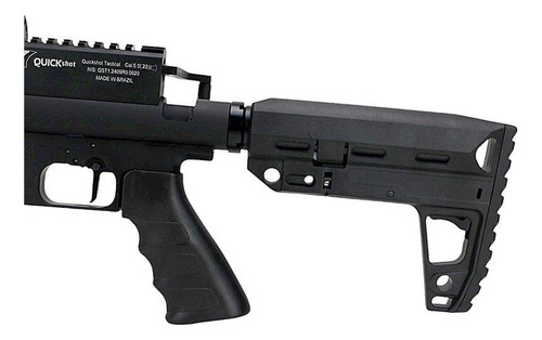 Carabina Pressão Pcp Tactical 12 Tiros 5.5mm 2024 Quick Shot