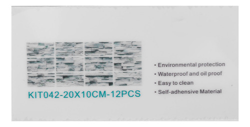 Adhesivo Autoadhesivo Impermeable De Pvc, 12 Unidades, Para