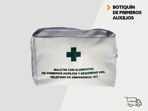 Imagen 4 de 6 de Kit Bomberito Extintor + Botiquín Completo + 2 Balizas Off