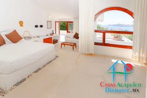 Cad Casa Ticitzin. Copropiedad. Terraza Con Alberca, Camastros Y Con Vista A La Bahía De Acapulco