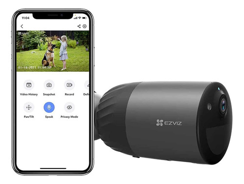 Cámara Ezviz Elife Cs-bc1c Bateria Vision Nocturna En Color