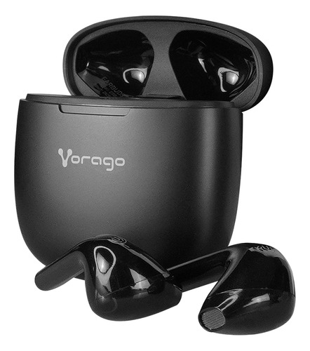 Vorago Esb-305 Earbuds Audifonos Bluetooth Tws Ipx6 28 Hrs Color Negro