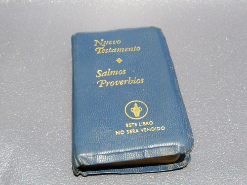 Mercurio Peruano: Libro Biblia Salmos Proverbios 1960  L111