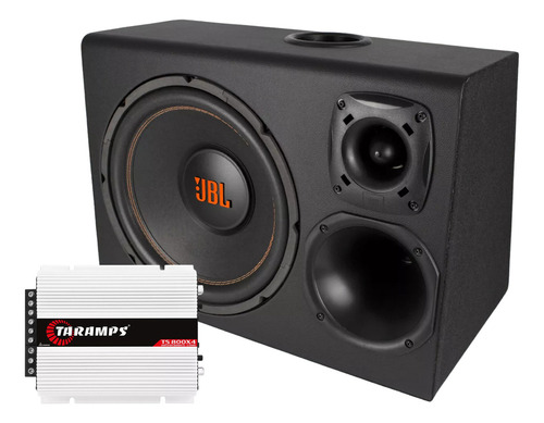 Caixa Jbl Trio 12 D200 St200 Modulo Potencia Taramps 800wrms