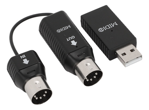 Adaptador Midi Sem Fio Professional Para Controlador Usb Par