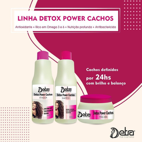 Shampoo Cachos Detox Power 500 Ml