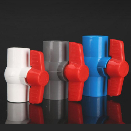 Accesorios De Plomería De Válvula De Bola De Pvc Gris 40mm