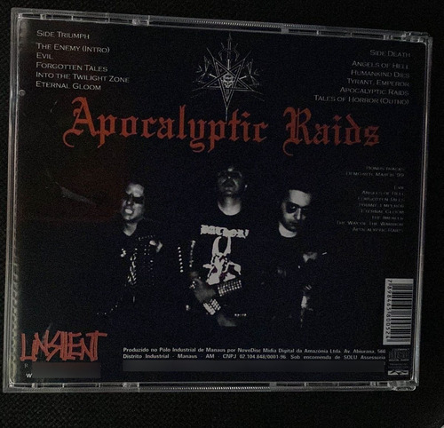 Imagem 2 de 4 de Cd Only Death Is Real... Apocalyptic Raids