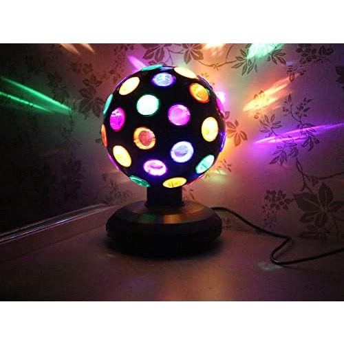 Disco Ball Lamp 360 Degree Motion Rotating Multi-colore...