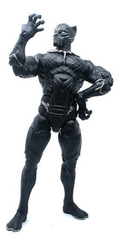 Imagem 5 de 10 de Boneco Pantera Negra + Viúva Negra Marvel Legends + Brinde!