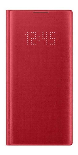 Samsung Case Led View Cover Para Galaxy Note 10 Normal Rojo