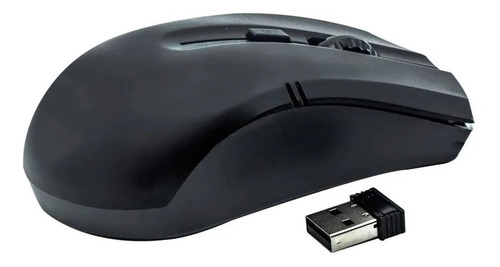 Mouse Inalambrico Weibo Anti-interferencia 2.4ghz Colores Color Negro