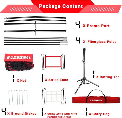 Baseball Softball 7 X 7 Practice Net,baseball Backstop,with