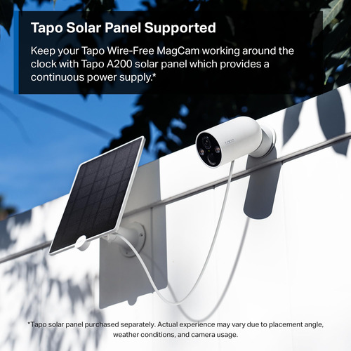 Cámara De Seguridad Exterior Tp-link Magcam 2024 Con Batería