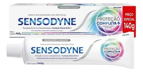 Creme Dental Sensodyne Proteção Completa Mais Com 140g