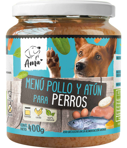 Ama Caja Pollo Y AtĂșn Para Perros 3,2 Kgs - Bigos