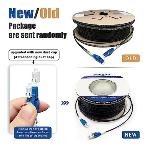 500 Pies (150 Metros) Uniboot Lc A Lc Cable De Parche De Al