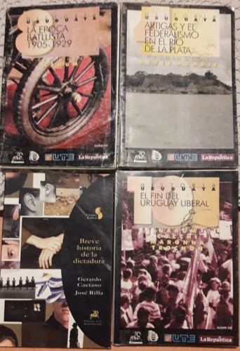 Libros De Historia Nacional (lote De 4)