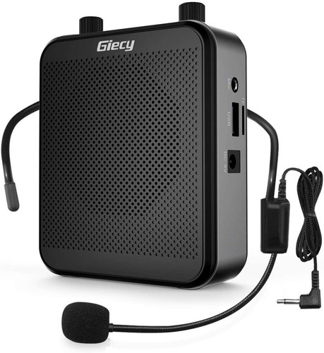 Amplificador De Voz Portátil Giecy De 30 W, 2800 Mah