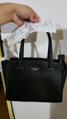 Bolsa Kate Spade Geraldine Negra Nueva Original Con Tiket | Envío gratis