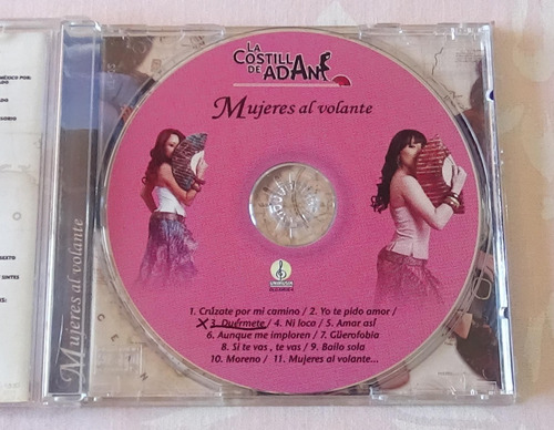 Las Costillas De Adan Mujeres Al Volante Cd Disco Compacto (Usado)