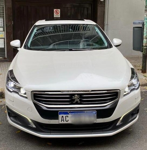 Imagen 2 de 15 de Peugeot 508 2018 1.6 Thp Feline 163cv Blanco Techo Cuero Aut