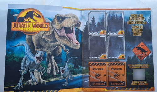 Album Jurassic World Dominion. (de Peru)