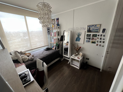 Departamento En Arriendo De 3 Dorm Sala De Estar En La Reina