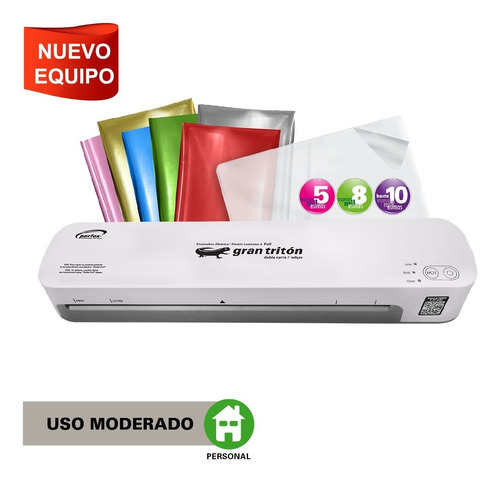 Perfex Enmicadora Gran Triton-foil Hasta Doble Carta 10 Mil