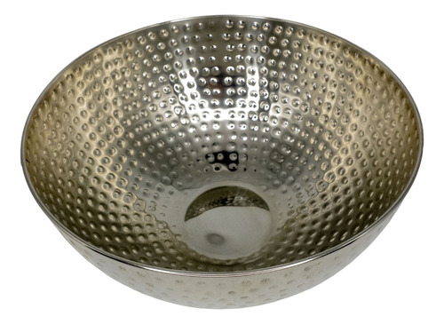 Bowl Tazon Ensaladera De Aluminio Con Relieve De 27cm