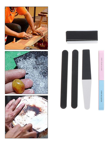5pcs Modelo Herramientas Lijado Palos Set Limas De Estilo 1