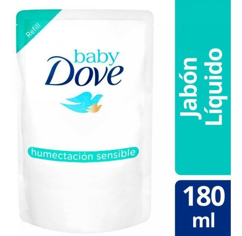 Jabón Liquido Dove Baby Liq H.sensible 180 - Bebés Y Niños