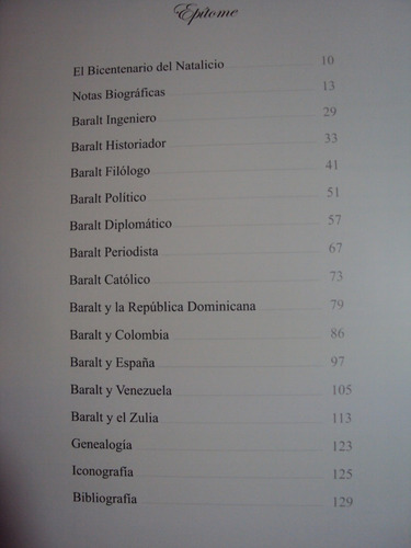 Rafael Maria Baralt. Biografia Ilustrada E Iconografia. (Usado)