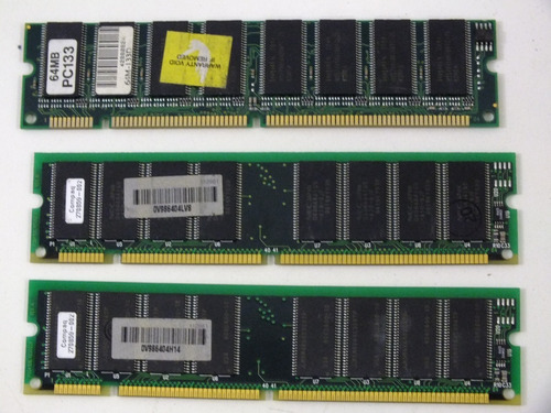 Imagem 3 de 3 de Memória Desktop 64mb Pc133