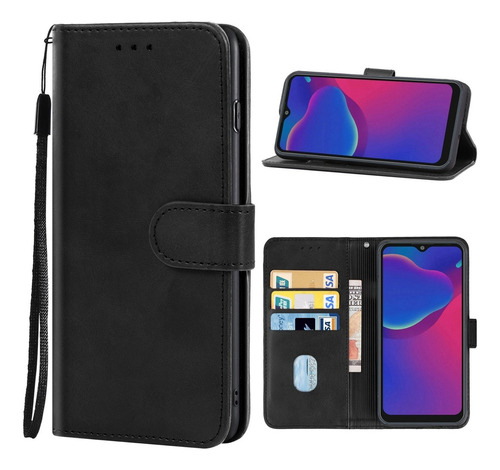 A Funda De Cuero Para Teléfono Zte Blade V2020 Smart