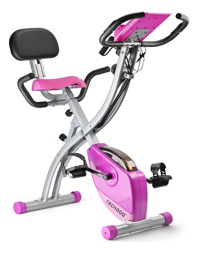 Bicicleta Esttica Plegable, Porttil, Vertical, Ajustable, Pa