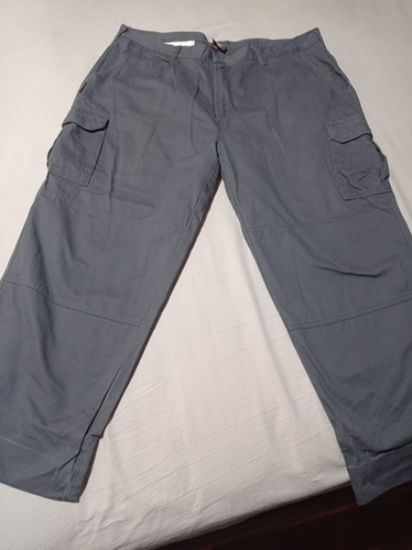 Pantalón Cargo Caballero, Buena Gabardina